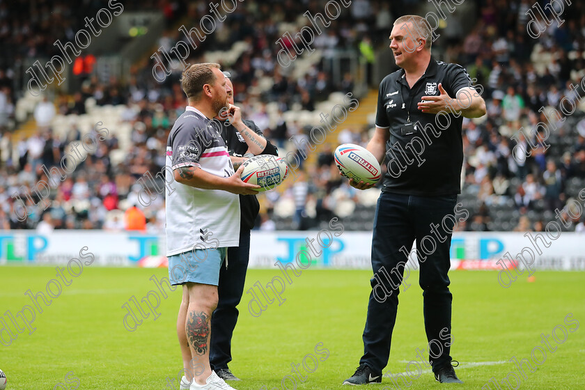 HFC LR0796 
 Hull Fc v Leeds Rhinos
Armed Forces Day,
Half time - Boot It