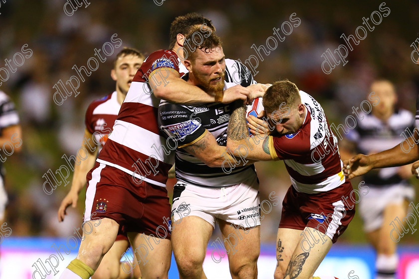 JBON1147 
 Super League Hull FC v Wigan in Sydney Saturday 10 Februay