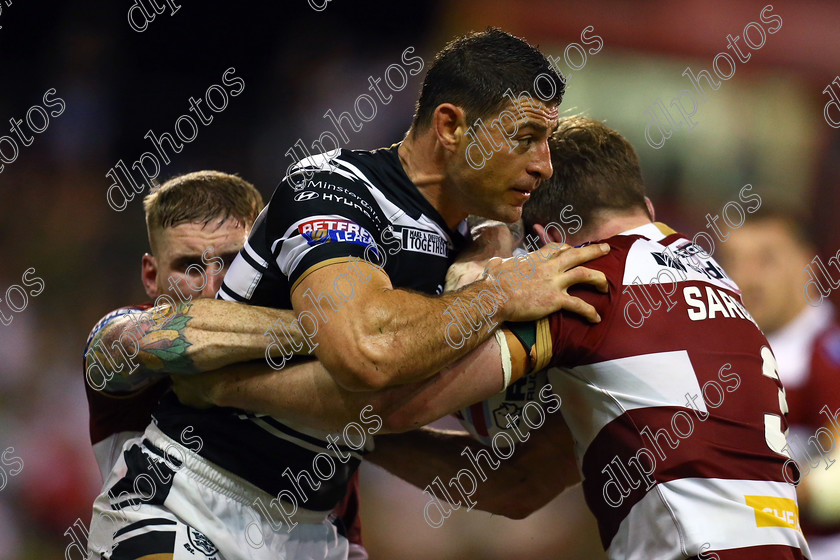 JBON1406 
 Super League Hull FC v Wigan in Sydney Saturday 10 Februay