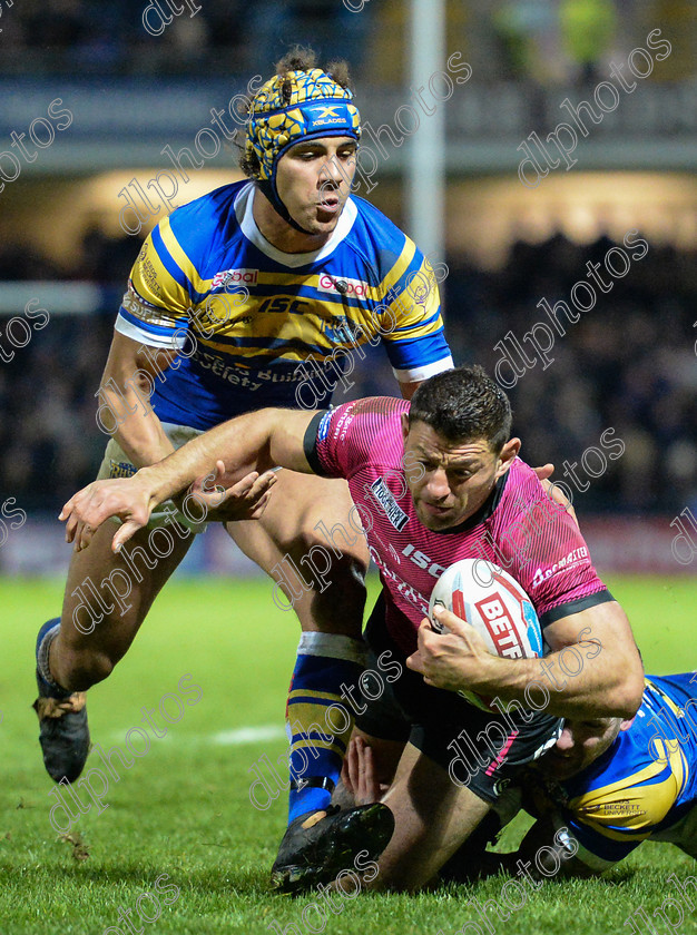 MinichelloMark2-8-0318rl 
 Super League Leeds Rhinos v Hull FC Thursday 8 March