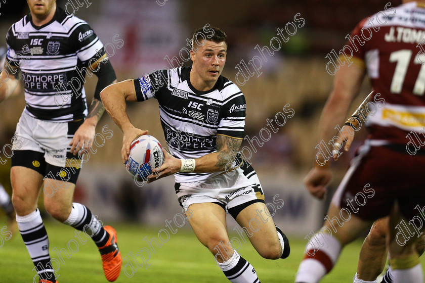 JBON1244 
 Super League Hull FC v Wigan in Sydney Saturday 10 Februay