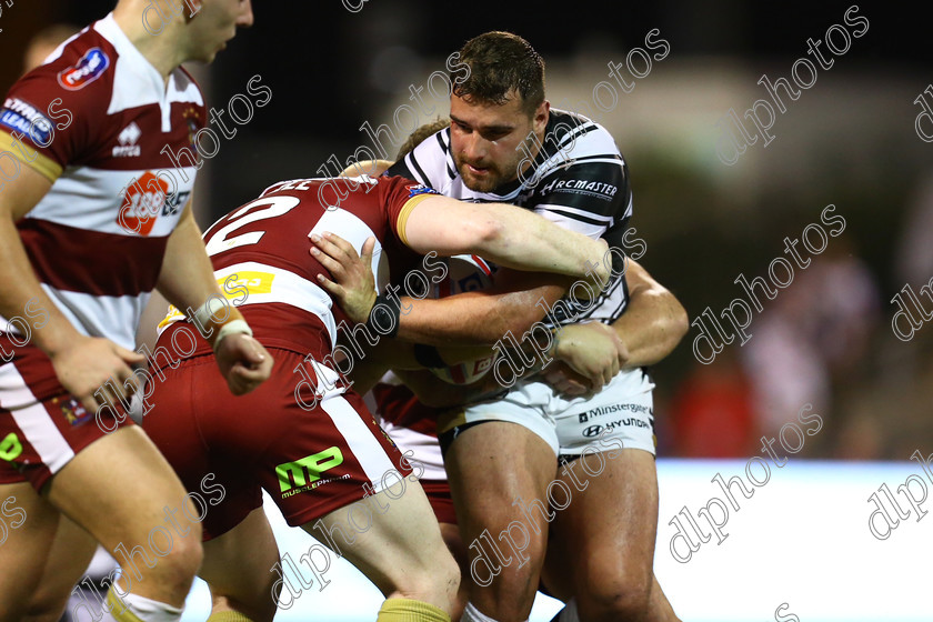 JBON0992 
 Super League Hull FC v Wigan in Sydney Saturday 10 Februay