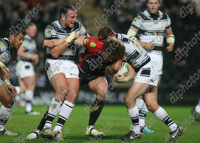 fc-bulls0875A 
 andy lynch and danny houghton with some resolute defence against jamie langley