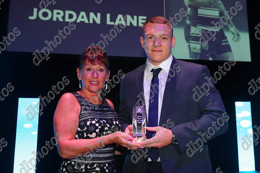 HullFC-PoS65403 
 dlphotos.co.uk
copyright picture;Dave Lofthouse 07886650735
Hull FC Player Of Season

Chairperson of the Vice Presidents presents Jordan Lane with his young player of the season award