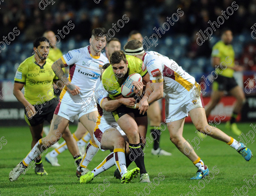 BowdenJosh4-2-0317 
 Super League XXII Huddersfield v Hull FC Thusday 2 March