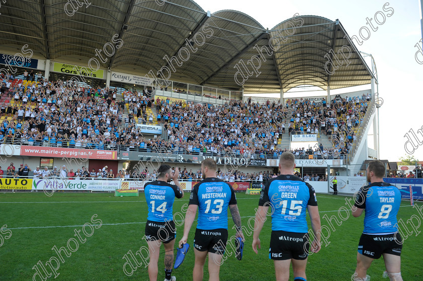 HullFC-ApplordFans1-22-0619pr 
 Rugby League, 2019 BETFRED SUPER LEAGUE game, round 19, Gilbert Brutus stadium Perpignan France, Dragons Catalans (Perpignan) vs HULL FC, saturday june 22, 2019 - 
HULL FC won 10 - 50

Credit Photo : Pascal RODRIGUEZ