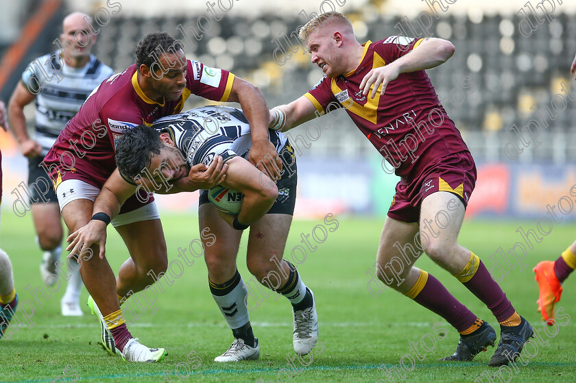 HFC-HG93934 
 Hull FC v Huddersfield Giants 
 Keywords: Andre Savelio, Leroy Cudjoe