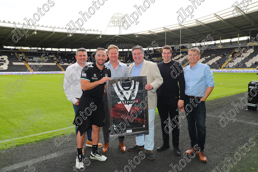 HFC LR0102 
 Hull Fc v Leeds Rhinos
Armed Forces Day,
Sponsors- Circle Restaurant