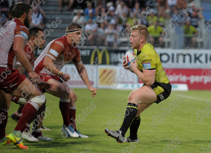 FashBrad1-29-0517pr 
 Rugby league, BETFRED SUPER LEAGUE XXII game, round 16, Gilbert Brutus stadium Perpignan France, monday, may 29 2017, Dragons Catalans (Perpignan) vs Hull FC - Credit photo : Pascal RODRIGUEZ/SIPA