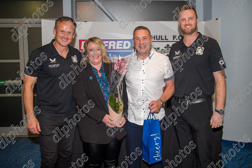 AP5757 
 Hull FC Academy Presentation Evening

players player of the year Callum Kemp with player iof the season Will Kirby