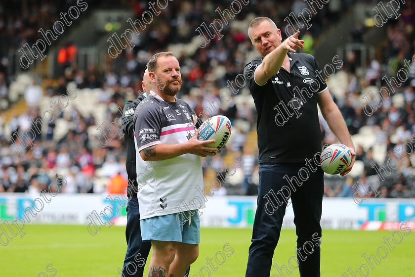 HFC LR0797 
 Hull Fc v Leeds Rhinos
Armed Forces Day,
Half time - Boot It