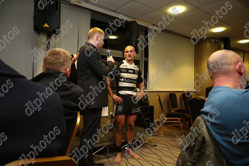 FC KR5820 
 Hull FC v Hull KR
Danny Houghton receives man of match award