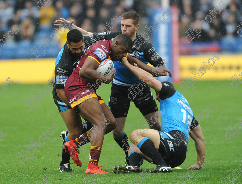 McGillvaryJermaine7-3-0319 
 Super League Huddersfield v Hull FC - Sunday 3 Marck