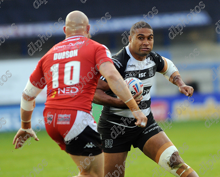 SataeTevita8-24-0920 
 Covid Super League - Hulll FC v Salford - Thursday 24 September at Halliwell Jones Stadium