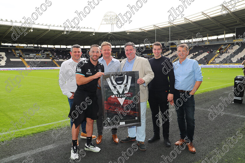 HFC LR0104 
 Hull Fc v Leeds Rhinos
Armed Forces Day,
Sponsors- Circle Restaurant