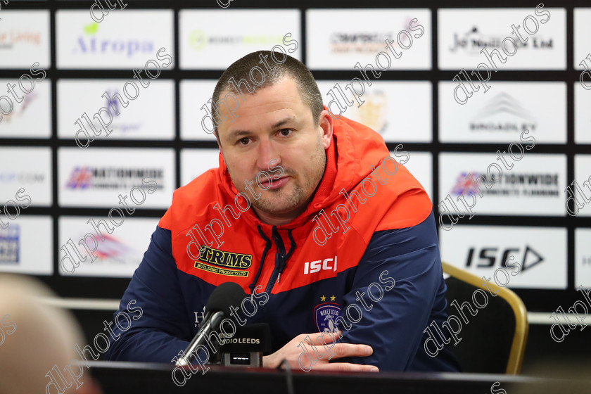 HFC WTW38591 
 Hull FC v Wakefield Trinity Wildcats

chris chester speaks to the press 
 Keywords: Hull FC v Wakefield Trinity Wildcats