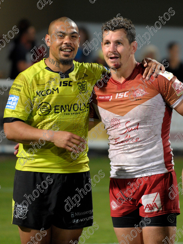 ManuSika-BirdGreg1-29-0517pr 
 Rugby league, BETFRED SUPER LEAGUE XXII game, round 16, Gilbert Brutus stadium Perpignan France, monday, may 29 2017, Dragons Catalans (Perpignan) vs Hull FC - Credit photo : Pascal RODRIGUEZ/SIPA