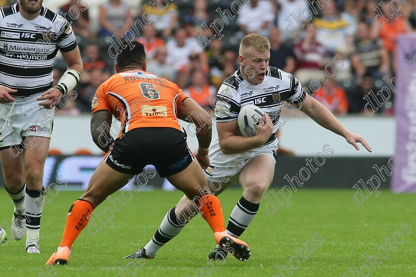 fc-castleford0774 
 brad fash on debut 
 Keywords: Hull FC, Castleford Tigers