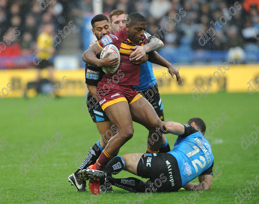 McGillvaryJermaine4-3-0319 
 Super League Huddersfield v Hull FC - Sunday 3 Marck