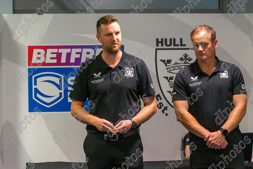 AP5767 
 Hull FC Academy Presentation Evening

players player of the year Callum Kemp with player iof the season Will Kirby