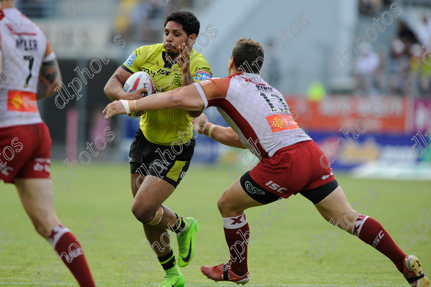 KellyAlbert1-29-0517pr 
 Rugby league, BETFRED SUPER LEAGUE XXII game, round 16, Gilbert Brutus stadium Perpignan France, monday, may 29 2017, Dragons Catalans (Perpignan) vs Hull FC - Credit photo : Pascal RODRIGUEZ/SIPA