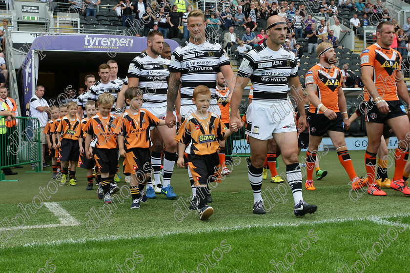 fc-castleford0053 
 Danny Houghton Leads the teams out 
 Keywords: Hull FC, Castleford Tigers