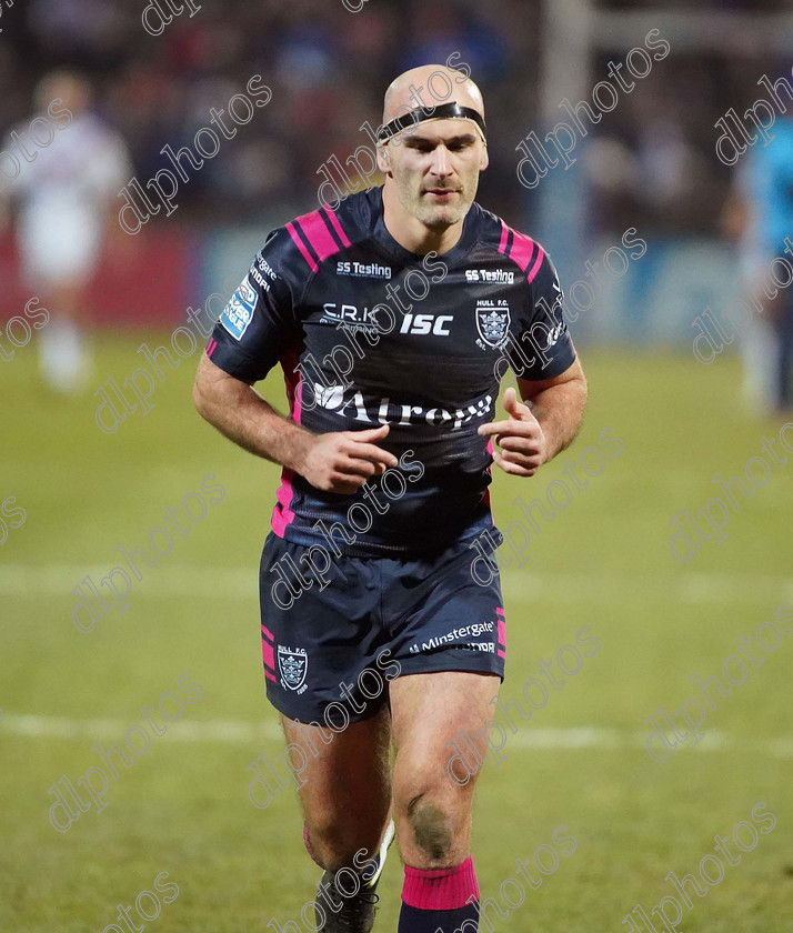 HoughtonDanny14 060320 
 Danny Houghton. Wakefield Trinity 26 v. Hull FC 27 - Betfred Super League XXV Round 6 - 6th March 2020