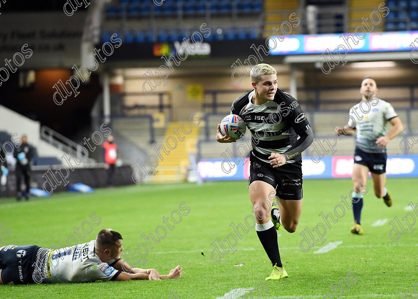 ScottCameron1-8-1020jr 
 Betfred Super League XXV Hull FC v Leeds Rhinos 08/10/20 (Pic by John Rushworth) 
 Keywords: Rugby, Rugby League, Sport, Betfred, Leeds, Rhinos, Hull, FC, Emerald, Stadium, Headingley