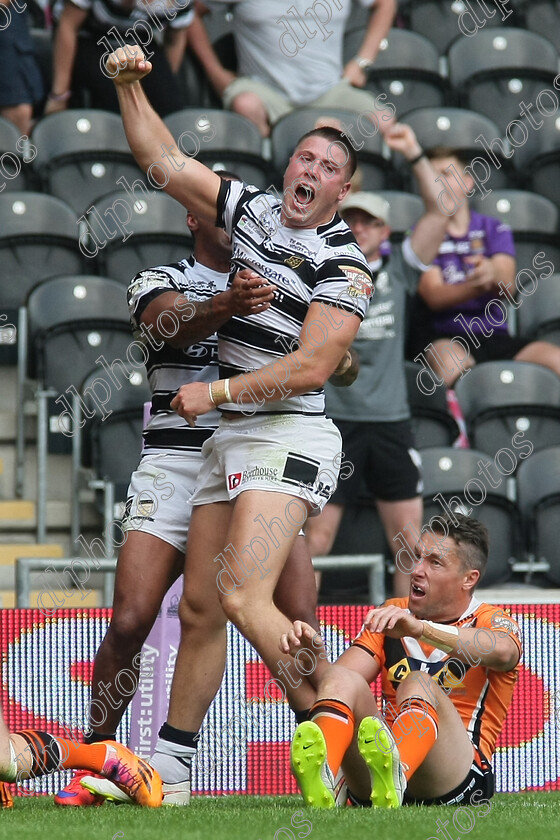 fc-castleford0317 
 Tom Lineham jumps up to celebrate only to be denied by the linesman 
 Keywords: Hull FC, Castleford Tigers