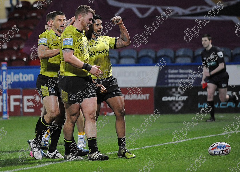 HullFC-Celebrate12-2-0317 
 Super League XXII Huddersfield v Hull FC Thusday 2 March