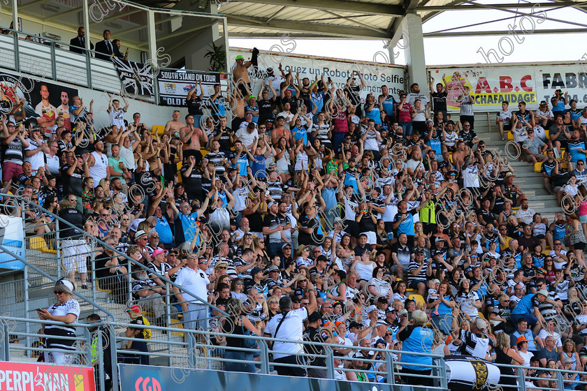 HullFC-Fans1-22-0619 
 Super League - Catalans v Hull FC - Saturday 22 June