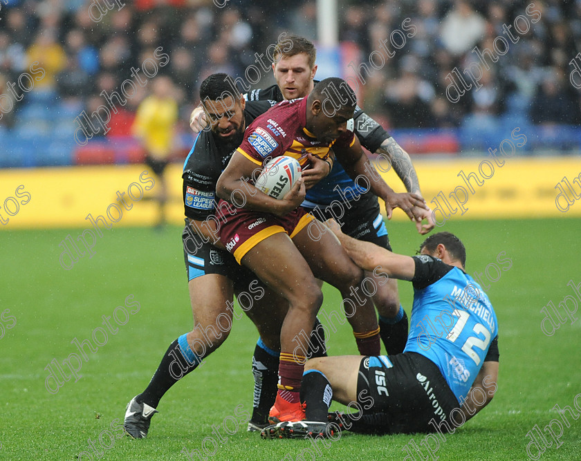 McGillvaryJermaine5-3-0319 
 Super League Huddersfield v Hull FC - Sunday 3 Marck