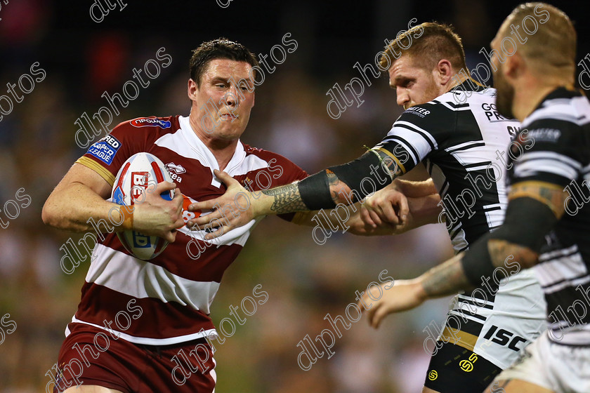 JBON1339 
 Super League Hull FC v Wigan in Sydney Saturday 10 Februay