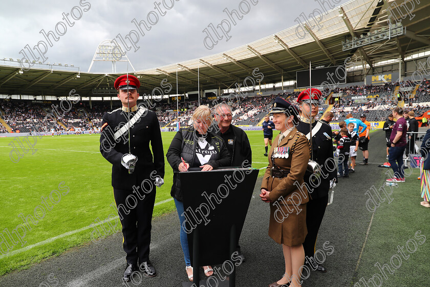 HFC LR0154 
 Hull Fc v Leeds Rhinos
Armed Forces Day,
Hull FC, Kinetic Laboratories, Mezz Uk Ltd, Atropa Pharmacy sign teh Armed Forces Covenant