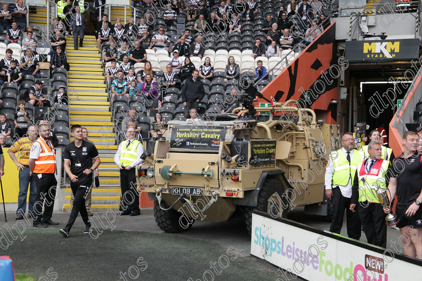 HFC LR1431 
 Hull Fc v Leeds Rhinos
Armed Forces Day,
Half time - Boot It