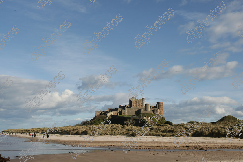 DLPL4930 
 Bamburgh Castle 
 Keywords: Bamburgh Castle