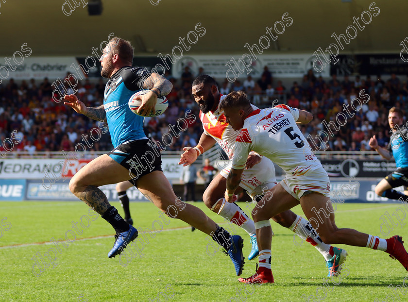 GriffinJosh3-22-0619 
 Super League - Catalans v Hull FC - Saturday 22 June